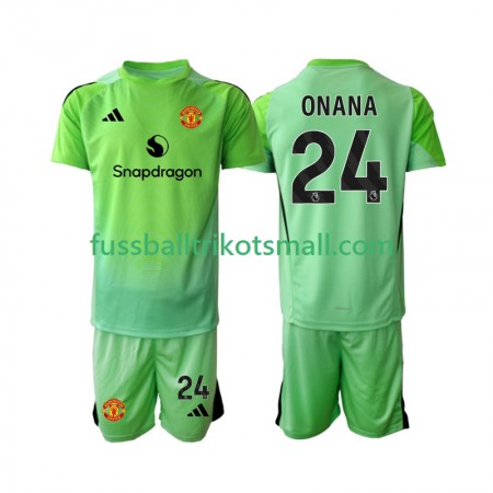 Fußballtrikots Manchester United Andre Onana 24 Torwart Kinder 2025-2026 Kurzarm Fourth trikot kaufen